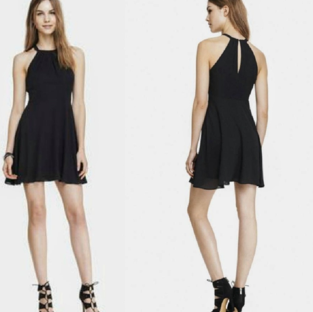 Brand new EXPRESS fit and flare dress